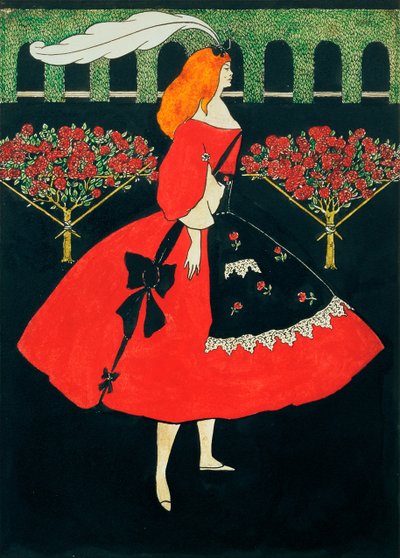 Le Pantofole di Cenerentola, 1894 da Aubrey Beardsley